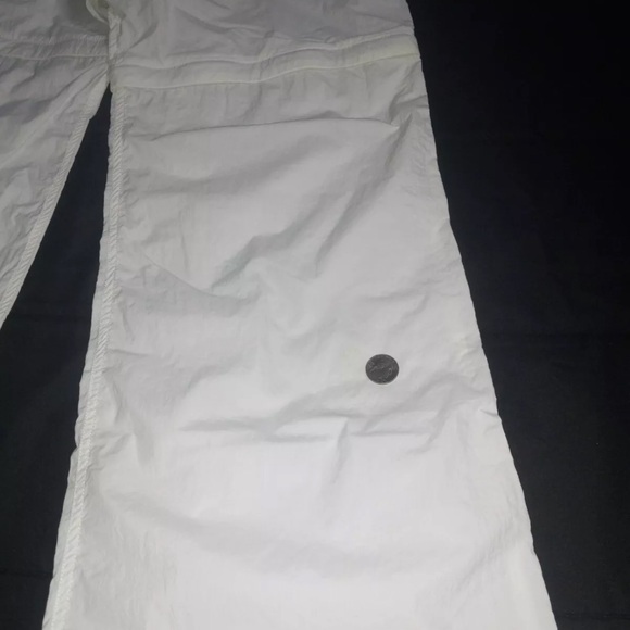 Moose Knuckles x Eckhaus Latta Mens Small Packable Convertible Pants White NWT - Picture 12 of 13